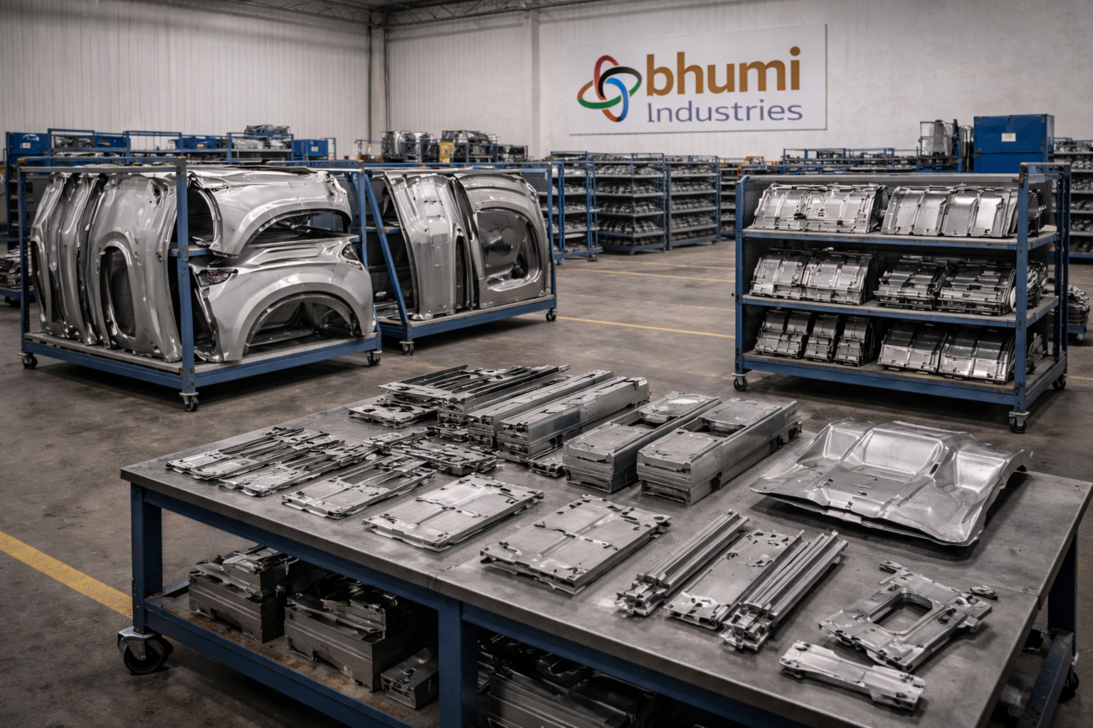 Bhumi Industries automobile sheet metal components
